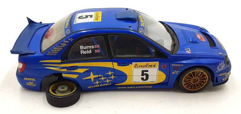 Autoart 1/18 Scale Diecast 13625E - Subaru Impreza WRC RMC #5 R.Burns