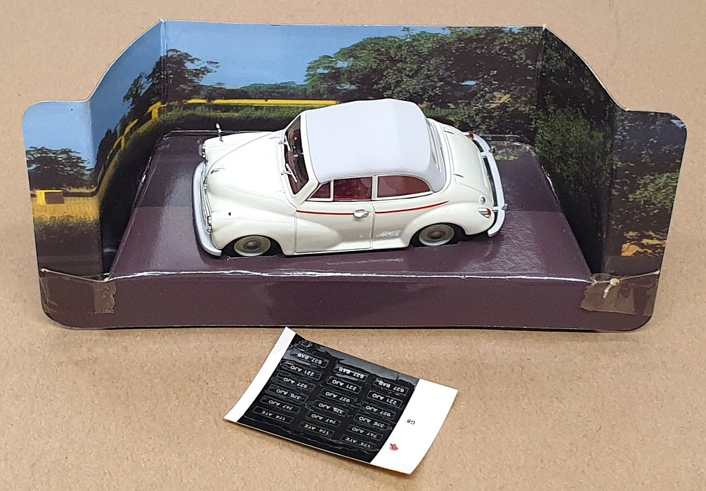Corgi 1/43 Scale 96750 - Morris Minor Convertible - Ivory/Grey Roof
