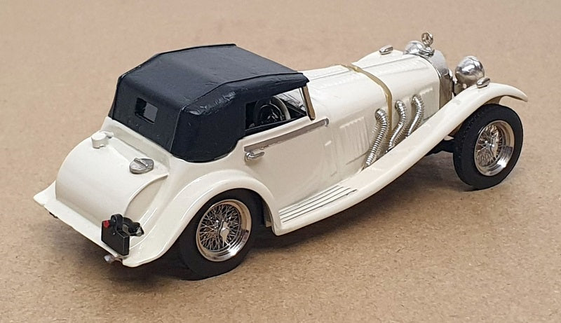 Sams Models 1/43 Scale SM1928C - 1928 Mercedes Benz SSK Top-Up - Cream