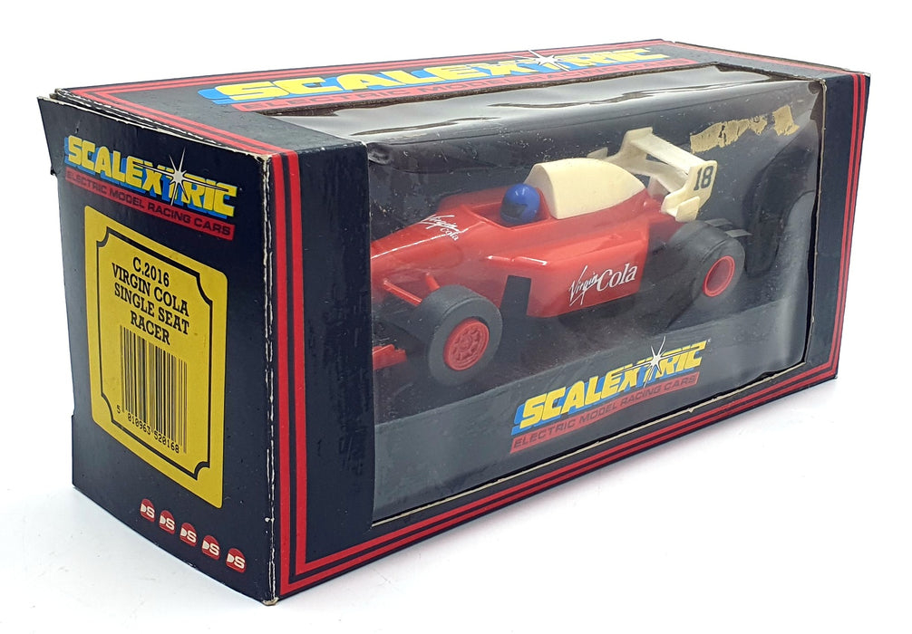 Scalextric 1/32 Scale Slotcar C2016 - Virgin Cola Single Seat Racer #18 