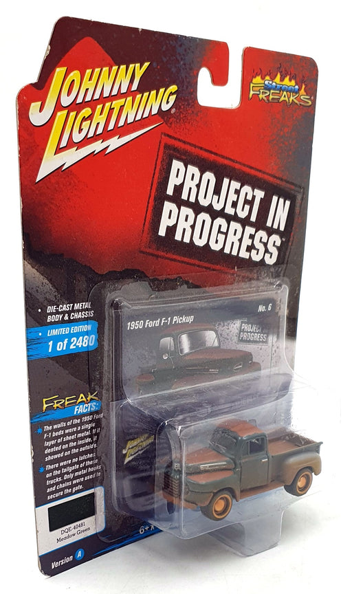 Johnny Lightning 1/64 Scale JLSF015 - Ford Ford F-1 Pickup Truck - Meadow Green