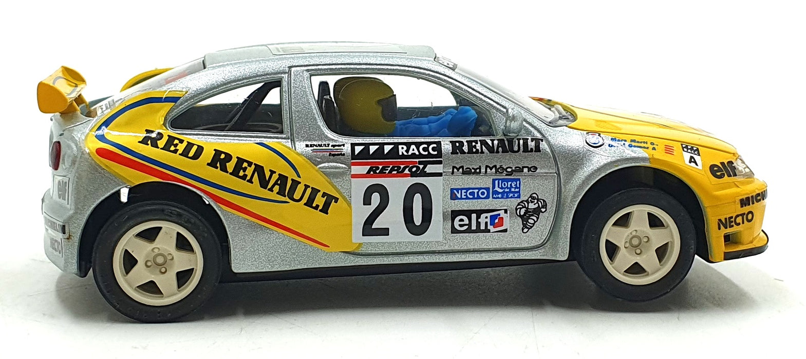 Matchbox SCX 1/32 Scale Slot Car 83280.20 - Renault Megane Costa Bravia #20