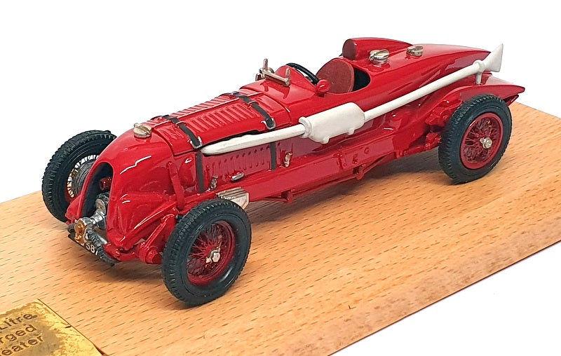Top Marques 1/43 Scale B6 - 1929 Bentley 4½ Litre Supercharged Single Str. - Red