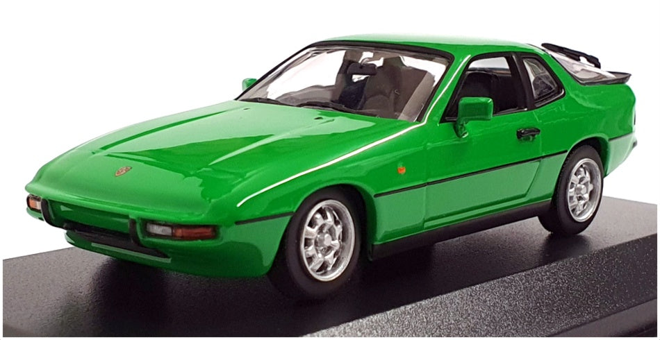 Maxichamps 1/43 Scale 940 062124 - 1976 Porsche 924 - Green