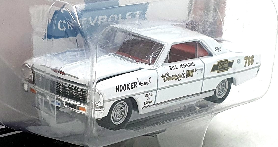 Racing Champions 1/64 Scale RC014 - 1966 Chevrolet Nova "Grumpy's Toy" - Jenkins