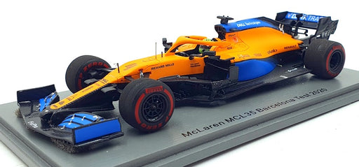 Spark 1/43 Scale S6462 - McLaren MCL35 Barcelona Test 2020 #4 L.Norris