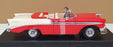 Timeless Classics 1/18 Scale 92108 - 1956 Chevrolet Bel Air - Red/White