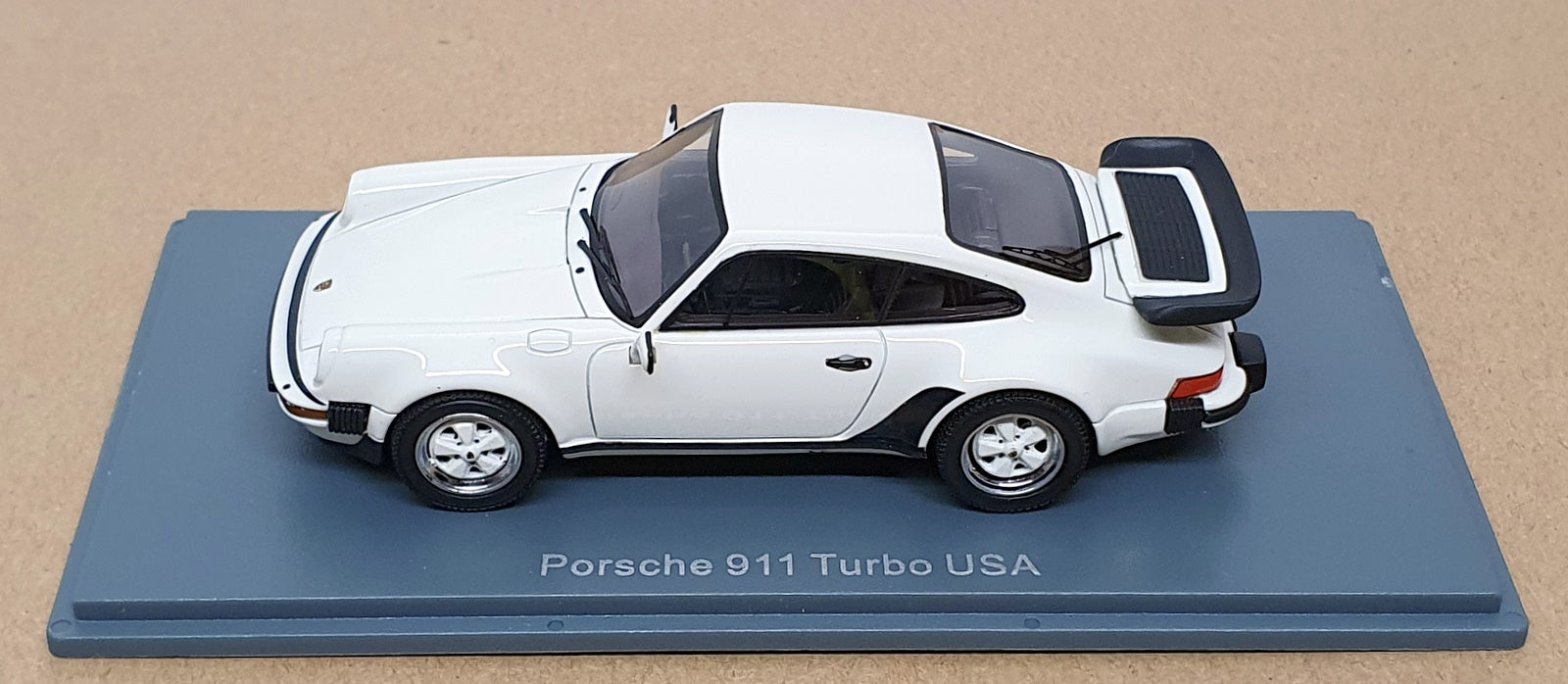 Neo 1/43 Scale Resin NEO43257 - Porsche 911 Turbo USA - White