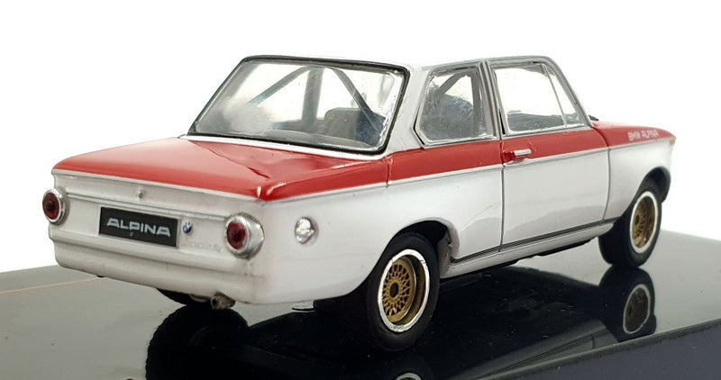 Ixo Models 1/43 Scale CLC481N.22 - 1972 Alpina 2002 Tii - White/Red
