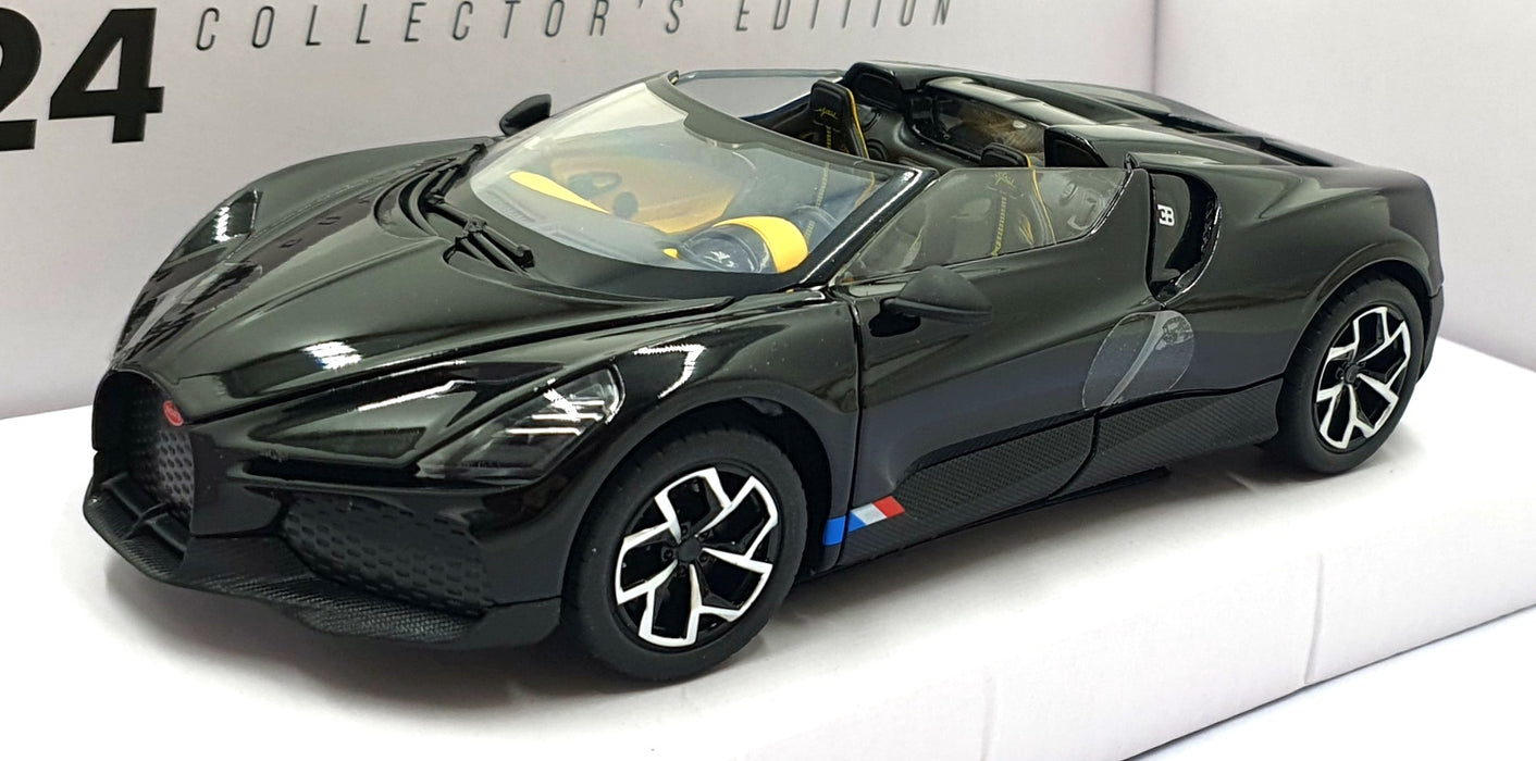 CMJ 1/24 Scale Diecast 124BMBK - Bugatti Mistral - Black