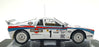 Werk83 1/18 Scale W1805901 Lancia 037 Team #1 Martini 1st Monte Carlo 1983