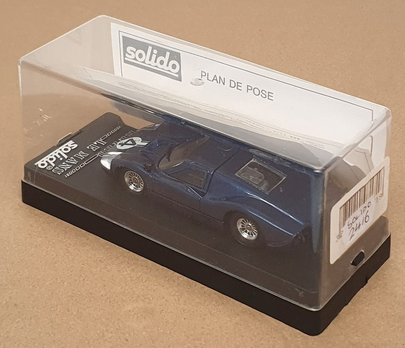 Solido 1/43 Scale 2416 - Ford Mk IV #4 Le Mans 1967 - Blue