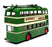 Corgi 1/50 Scale 34701 - Karrier W Trolleybus Nottingham Rt. 43 - Green