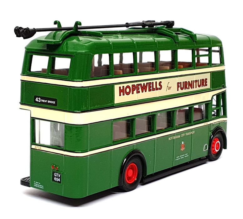 Corgi 1/50 Scale 34701 - Karrier W Trolleybus Nottingham Rt. 43 - Green