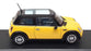 Jadi 1/43 Scale Diecast JM-90025 - Mini Cooper - Yellow