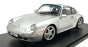 Solido 1/18 Scale Diecast S1810103 - 1996 Porsche 911 (993) 4S Met. Polar Silver