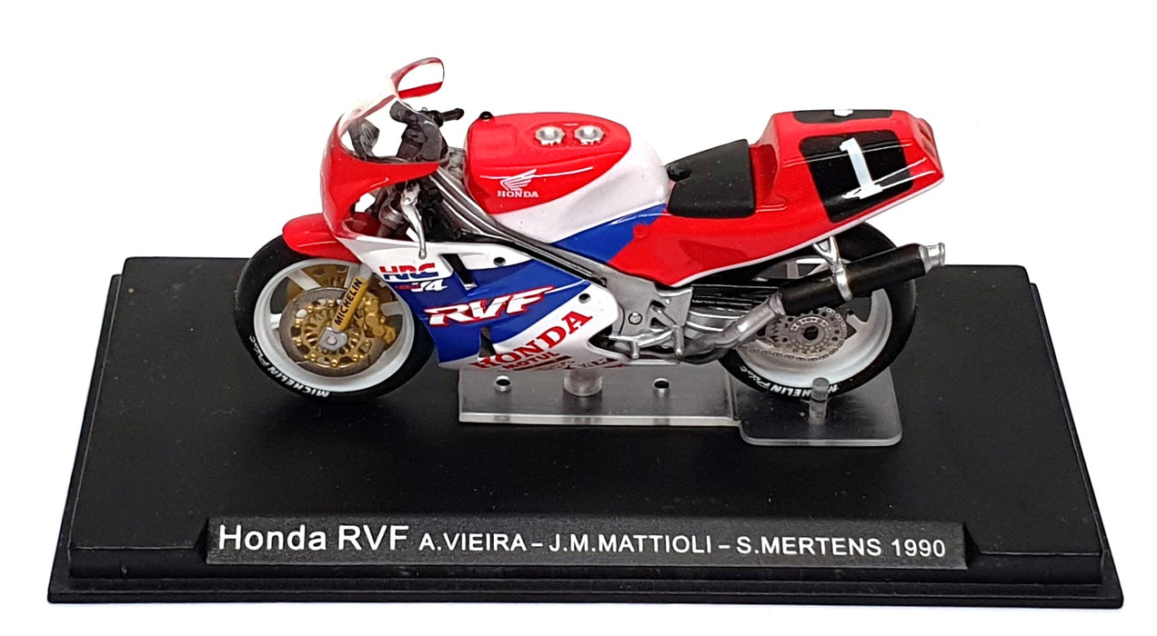 Altaya 1/43 Scale AMB08H - Honda RVF #1 Vieira/Mattioli/Mertens 1990