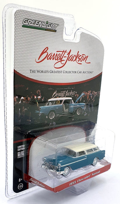 Greenlight 1/64 Scale 37200-A - 1955 Chevrolet Nomad - Green