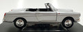 Norev 1/18 Scale Diecast 184835 - 1967 Peugeot 404 Cabriolet - Silver