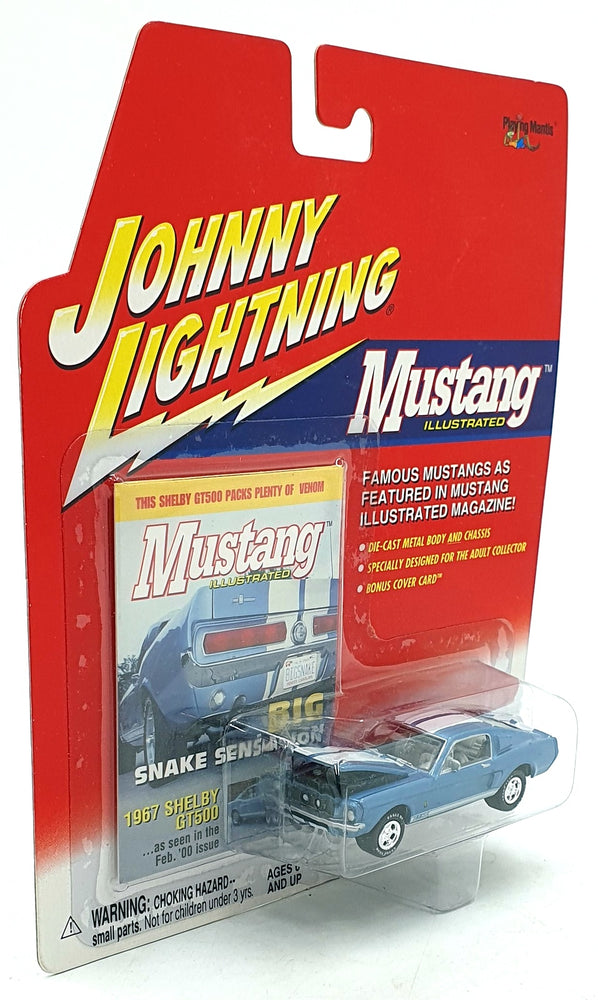 Johnny Lightning 1/64 Scale 291-11 - 1967 Ford Shelby GT500 - Met. Blue
