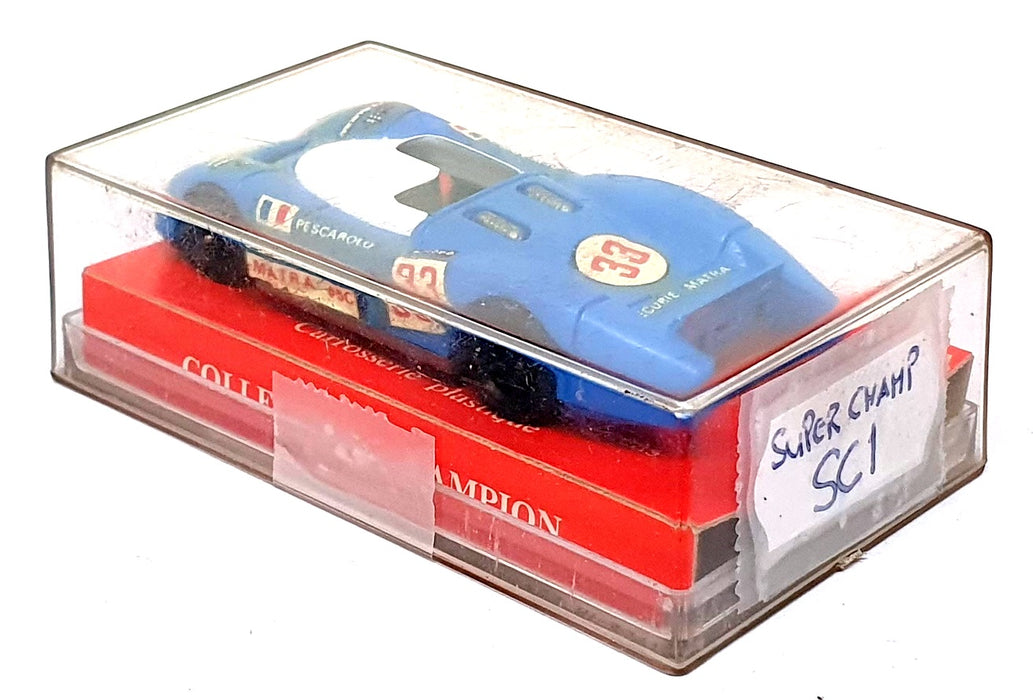 Super Champion Small Scale Diecast SC1 - Matra MS 650 #33 Tour De France - Blue