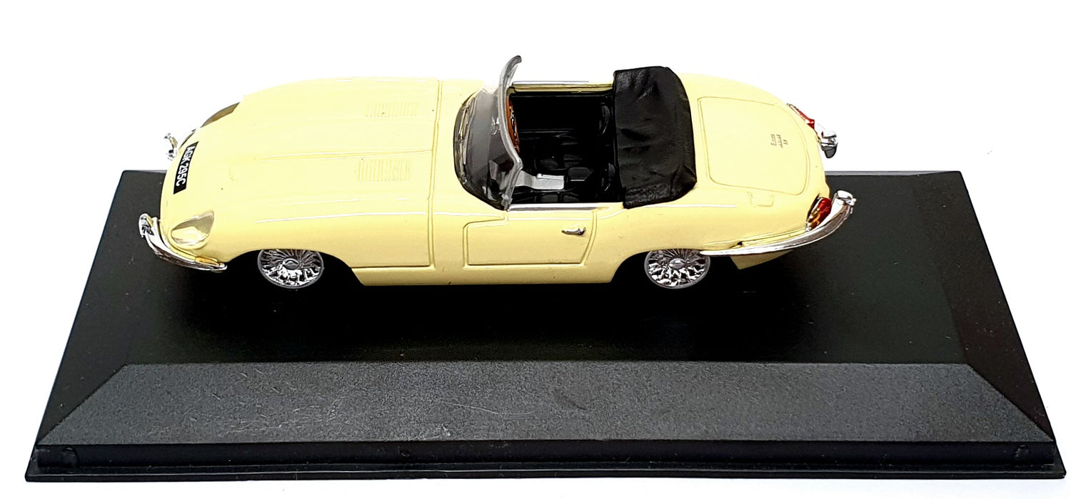 Vanguards 1/43 Scale Diecast VA04911 - Jaguar E-Type - Primrose