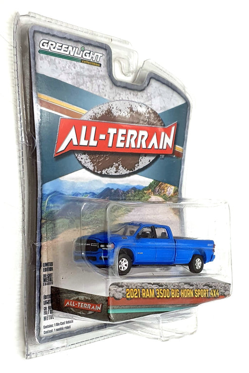 Greenlight 1/64 Scale 35230-F - 2021 RAM 3500 Big Horn Sport 4x4