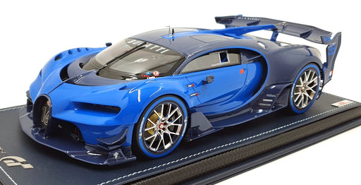MR Models 1/18 Scale BUG05A - Bugatti Vision Gran Turismo - Light Blue/Carbon