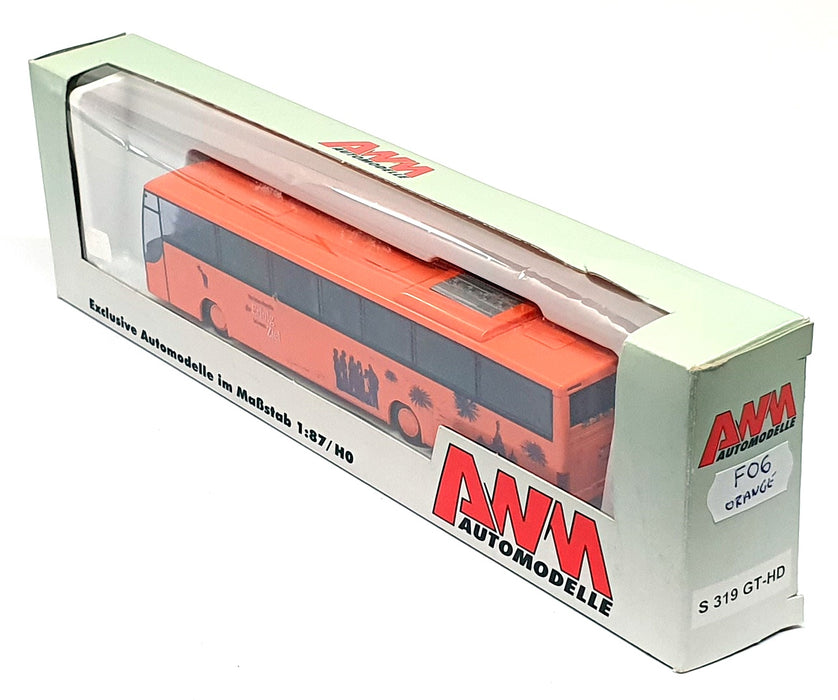 AWM Automodelle 1/87 Scale F06 - Setra Coach Bus Erfolg Ziel - Orange