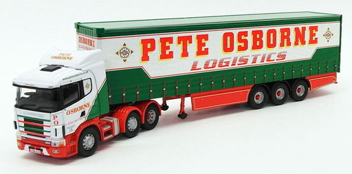 Corgi 1/50 Scale CC12207 - Scania Curtainside Truck Pete Osborne Logistics