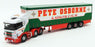 Corgi 1/50 Scale CC12207 - Scania Curtainside Truck Pete Osborne Logistics