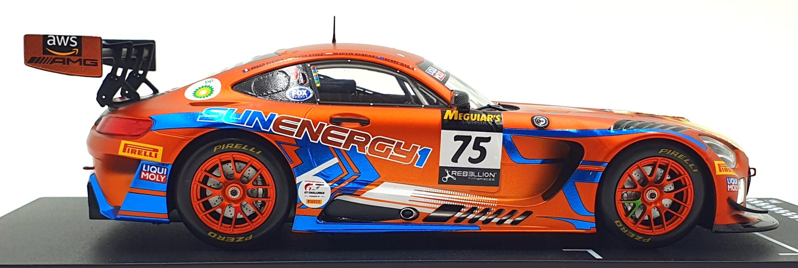 IXO 1/18 Scale LEGT18-23BAT002 Mercedes Benz AMG GT3 #75 1st 12hr Bathurst 2022