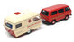 Premium ClassiXXS 1/43 Scale 11459 - VW T3a Bus & Caravan Roncalli Circus