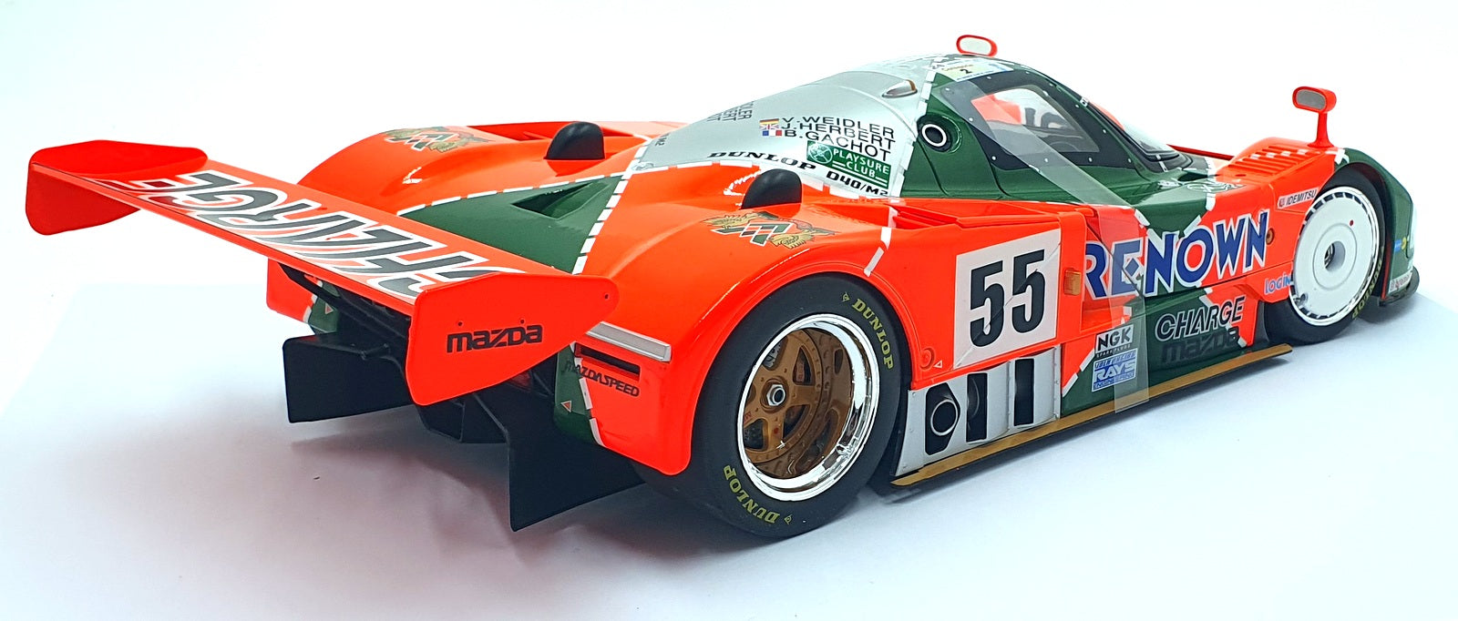 Werk83 1/12 Scale W1201201 - Mazda 787B 1st 24h LM 1991 - Weidler/Herbert/Gachot