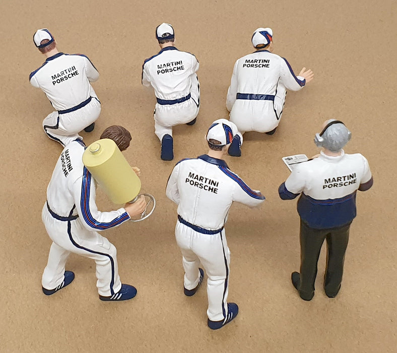 TSM 1/18 Scale TSM10AC05 - Pit Crew Figurines Team Martini Racing