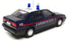 Triple9 1/18 Scale T9-1800385 - 1996 Alfa Romeo 155 Carabinieri - Dk Blue/White