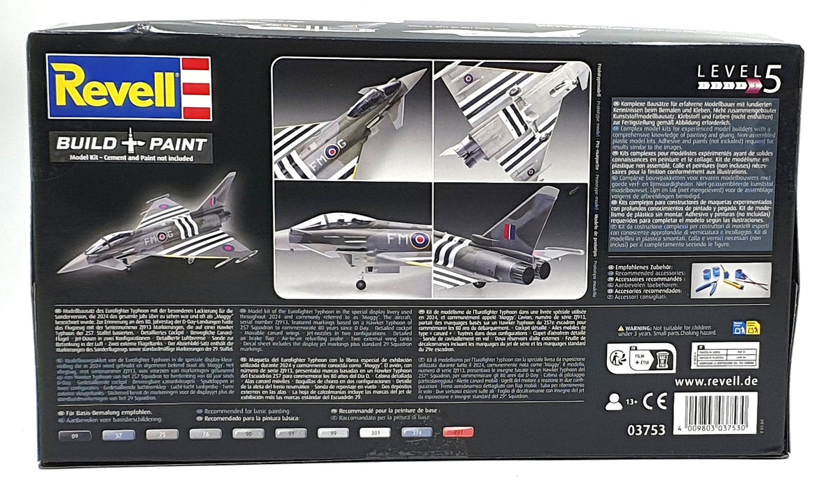 Revell 1/48 Scale Unbuilt Kit 03753 - Eurofighter Typhoon FGR.4