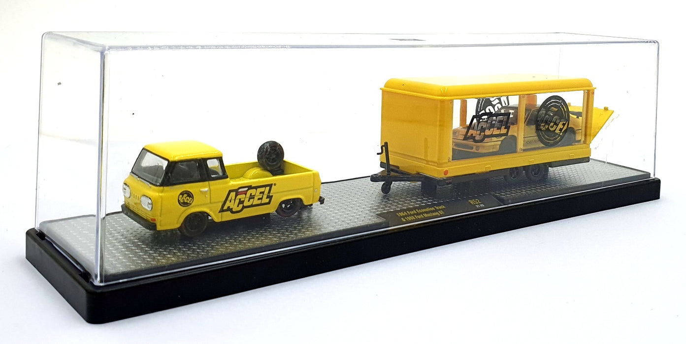Castline M2 Machines 1/64 Scale R52 - 1964 Ford Econolne Truck & 1988 Mustang GT