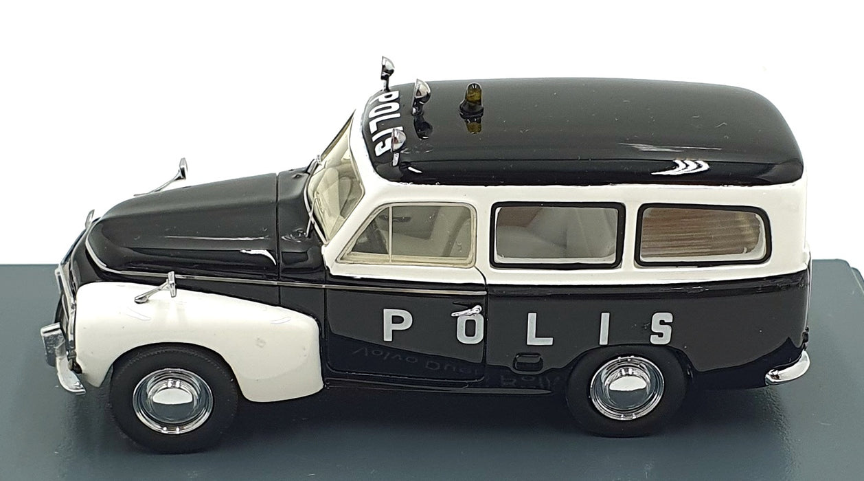 Neo 1/43 Scale Resin 43644 - 1956 Volvo Duett Polis - Police Car