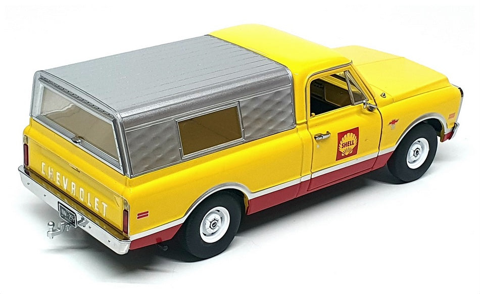Greenlight 1/24 Scale 85072 - 1968 Chevrolet C-10 Truck Shell - Yellow/Red