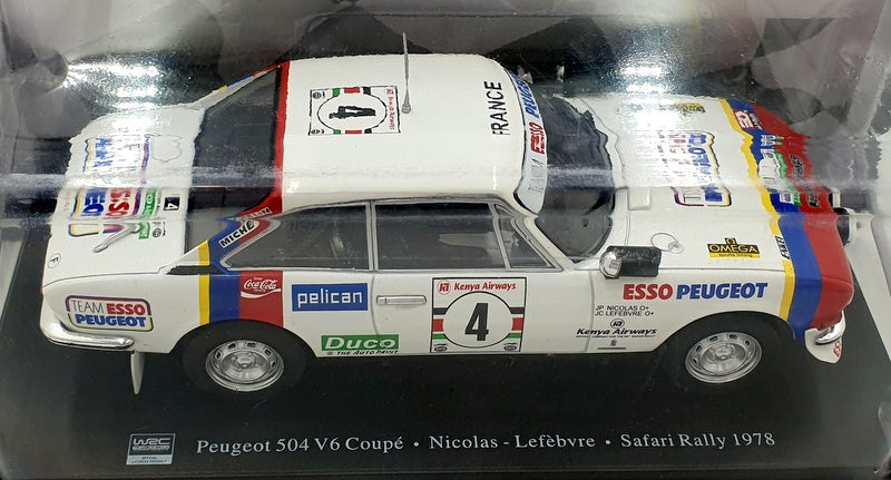 Hachette 1/24 Scale G1342052 - Peugeot 504 V6 Coupe Safari 1978 Nicolas