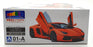 Aoshima 1/24 Scale Unbuilt Pre-Painted Kit 62012 - Lamborghini Aventador Orange