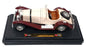 Burago 1/24 Scale 1509 - 1928 Mercedes Benz SSK - Beige/Maroon
