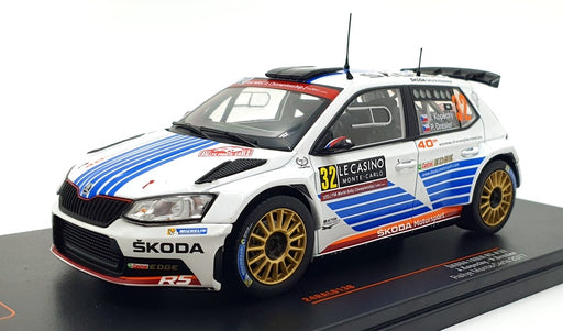 IXO Models 1/24 Scale 24RAL013B - Skoda Fabia R5 #32 Monte - Carlo 2017