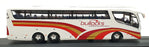 Oxford Diecast 1/76 Scale 76IRZ006 - Scania Irizar PB Bullocks Coach - White