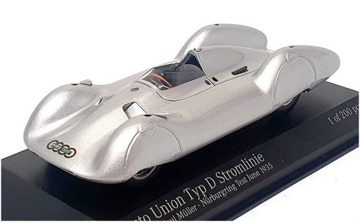 Minichamps 1/43 Scale 410 382000 - Auto Union Type D Nurburgring Test 1935