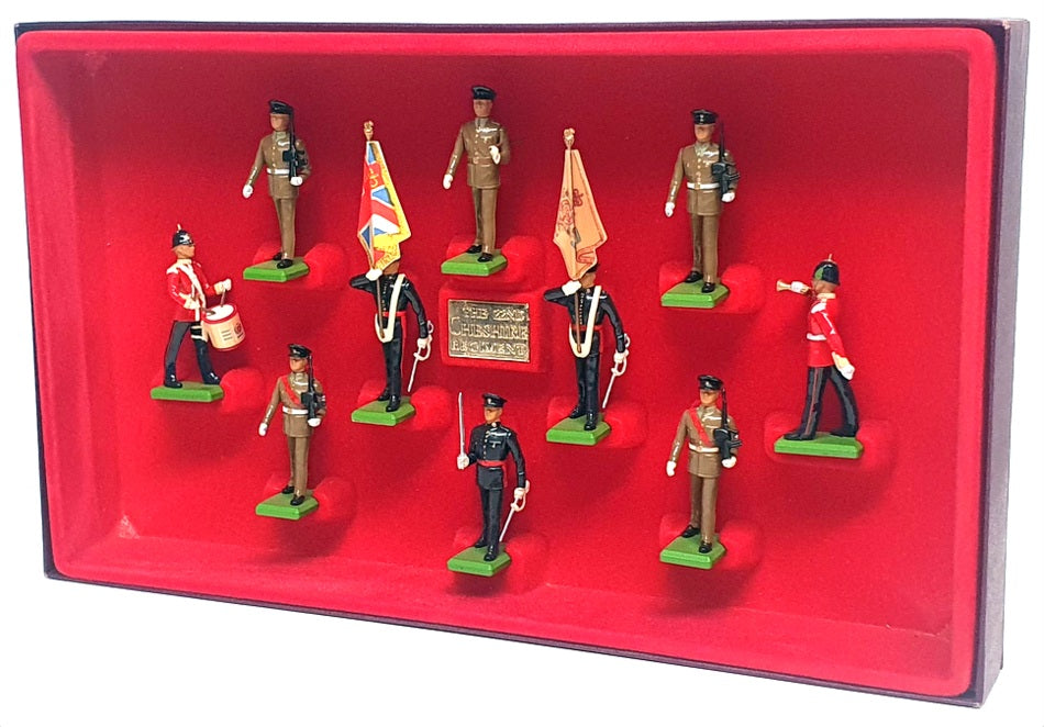 Britains Toy Soldiers 54mm 5189 - The 22nd Cheshire Regiment