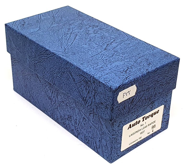 Auto Torque 1/43 Scale No. 1 - 1937 Lagonda LG45 Rapide - Red