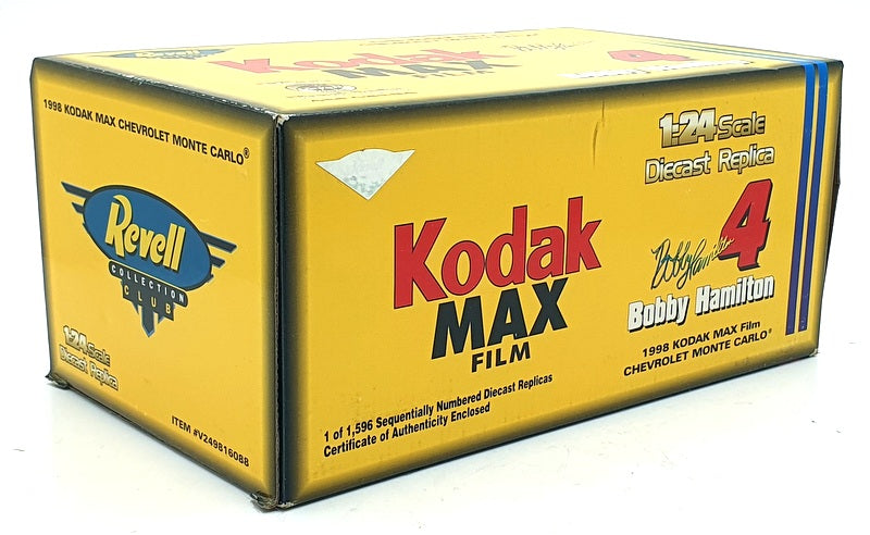 Revell 1/24 Scale V249816088 - 1998 Chevrolet #4 Kodak Max Monte Carlo Hamilton