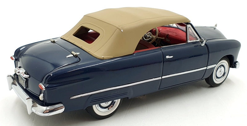 Franklin Mint 1/24 Scale B11WL72 1949 Ford Custom Convertible Blue